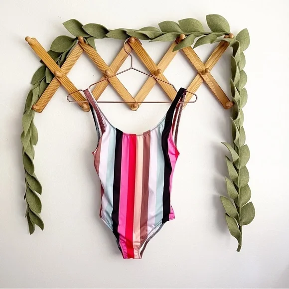 Solid & Striped Anne Marie Malibu Stripe One Piece - Picture 4 of 7